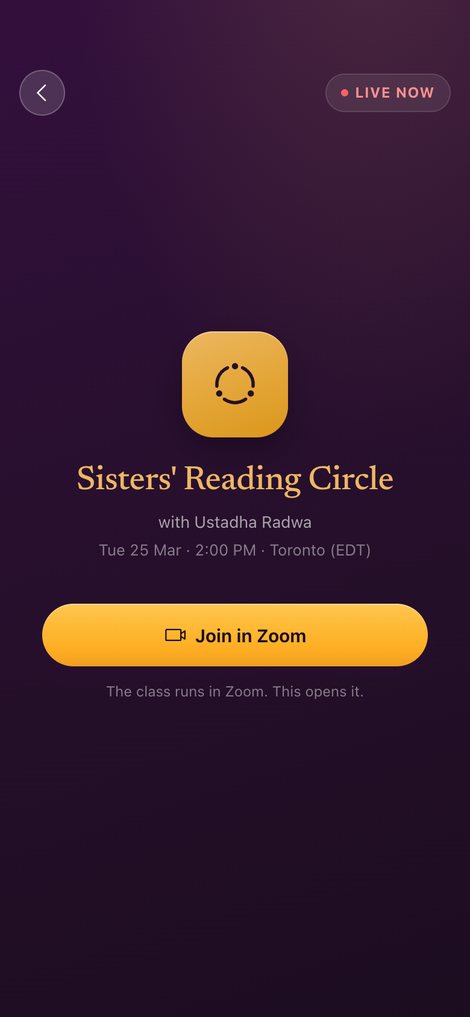 live-class, v16
