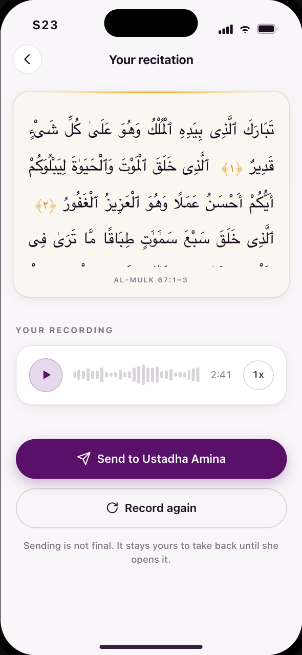 Recording — review